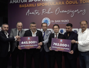 TUZLA BELEDİYESİ’NDEN AMATÖR SPORA 2,3 MİLYONLUK KATKI