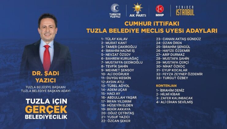 CUMHURİYETİN YÜZ AKI, TUZLA’NIN ORTAK AKLI