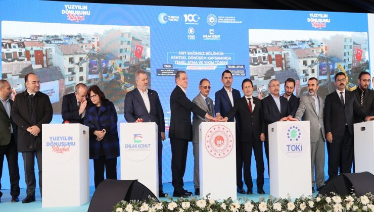 İSTANBUL’UN KENTSEL DÖNÜŞÜMÜNDE İLK KAZMA TUZLA’DA VURULDU