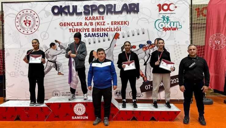 KALE’NİN GURURU ARMİNA’DAN GÜMÜŞ MADALYA