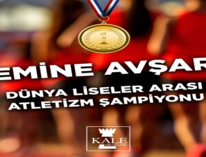 DÜNYA LİSELER ARASI ATLETİZM YARIŞMASINA “KALE OKULLARI” DAMGA VURDU