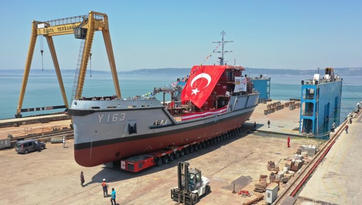 AKARYAKIT GEMİSİ TEDARİKİ PROJESİ KAPSAMINDA SON GEMİ SUYA İNDİRİLDİ