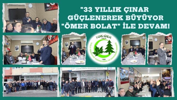 33 YILLIK ÇINAR GÜÇLENEREK BÜYÜYOR: ÖMER BOLAT İLE DEVAM!