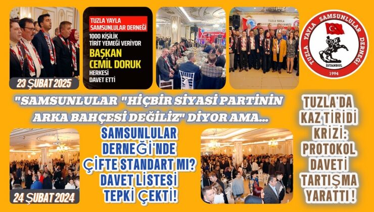 SAMSUNLULAR “HİÇBİR SİYASİ PARTİNİN ARKA BAHÇESİ DEĞİLİZ” DİYOR AMA…