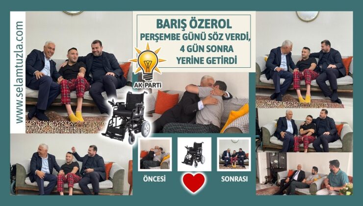 BARIŞ ÖZEROL PERŞEMBE GÜNÜ SÖZ VERDİ, 4 GÜN SONRA YERİNE GETİRDİ