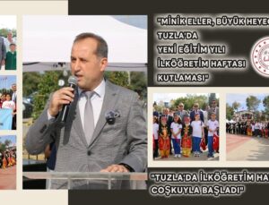 “MİNİK ELLER, BÜYÜK HEYECAN: TUZLA’DA YENİ EĞİTİM YILI KUTLAMASI”