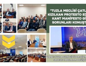 TUZLA MECLİSİ ÇATLADI: KIZILKAN PROTESTO EDİLDİ, KANT MANİFESTO GİBİ SORUNLARI OKUDU!
