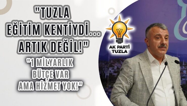 TUZLA MECLİSİNDE SERT DÜELLO: “İSİMLER DEĞİŞTİ, HİZMETLER BİZİM DÖNEMİN HİZMETLER!”
