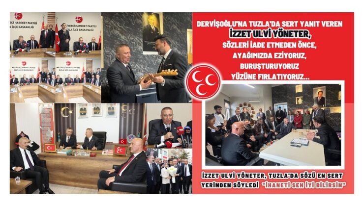 İZZET ULVİ YÖNTER TUZLA’DA SÖZÜ EN SERT YERİNDEN SÖYLEDİ “İHANETİ SEN İYİ BİLİRSİN”