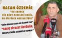 HASAN ÖZDEMİR: “BU SADECE BİR KÜRT MESELESİ DEĞİL, BU BİR ÜLKE MESELESİDİR”