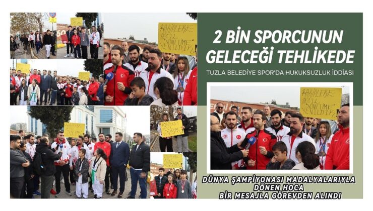 TUZLA BELEDİYESİ’NDE SKANDAL İDDİA: ANTRENÖRLER GEREKÇESİZ ŞEKİLDE İŞTEN ÇIKARILDI