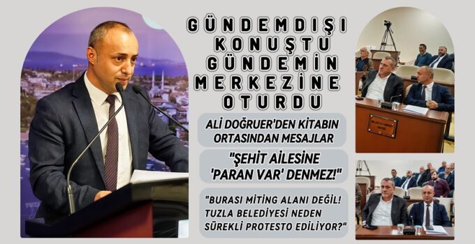 GÜNDEM DIŞI KONUŞTU, GÜNDEMİN MERKEZİNE OTURDU
