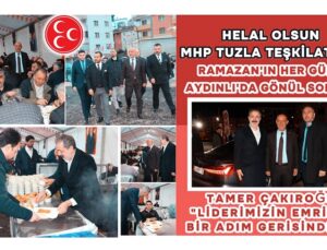 HELAL OLSUN MHP TUZLA TEŞKİLATINA!