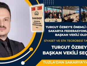 TURGUT ÖZBEY’E ÖNEMLİ GÖREV! SAKARYA FEDERASYONUNDA BAŞKAN VEKİLİ OLDU