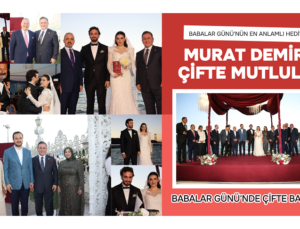 MURAT DEMİR’E ÇİFTE MUTLULUK!