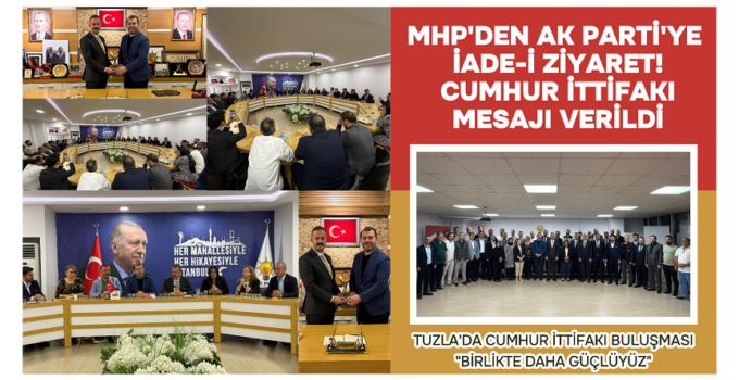 MHP’DEN AK PARTİ’YE İADE-İ ZİYARET! CUMHUR İTTİFAKI MESAJI VERİLDİ