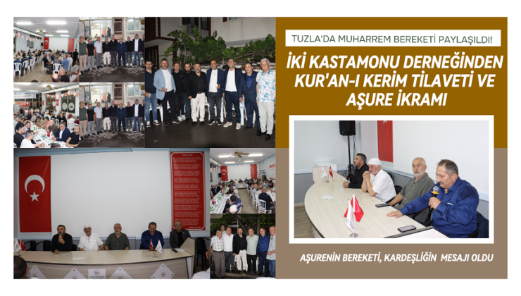 İKİ KASTAMONU DERNEĞİNDEN KUR’AN-I KERİM TİLAVETİ VE AŞURE İKRAMI