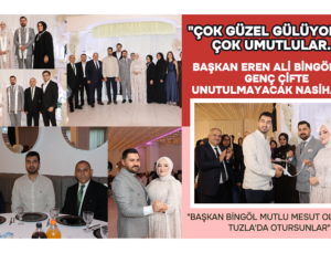 “ÇOK GÜZEL GÜLÜYORLAR, ÇOK UMUTLULAR…”