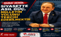 MURAT DEMİR: SİYASETTE ASIL GÜÇ, MİLLETİN YOLUNU TERCİH EDEBİLMEKTİR