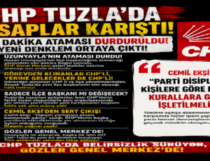 CHP TUZLA’DA HESAPLAR YENİDEN YAPILIYOR!