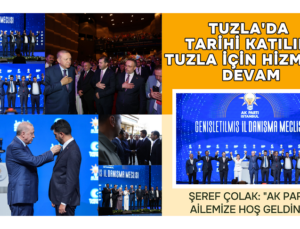 TUZLA’DA TARİHİ TOPLU KATILIM