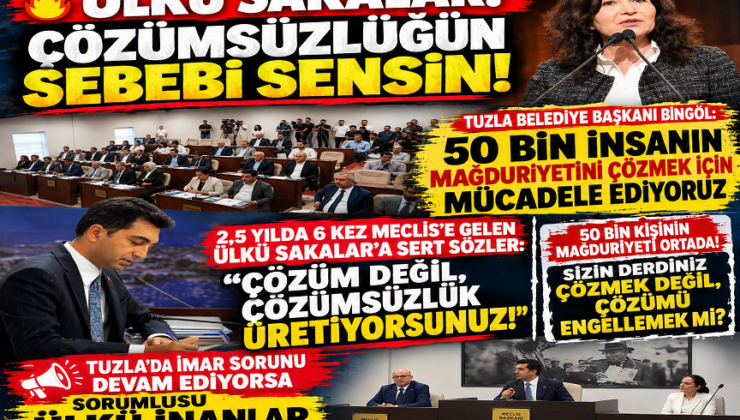 ÜLKÜ SAKALAR! ÇÖZÜMSÜZLÜĞÜN SEBEBİ SENSİN!